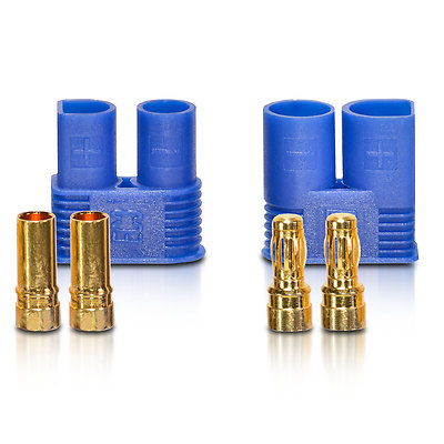 Hochstrom EC3 Stecker Buchse 3.5 mm Goldkontaktstecker 1 Paar partCore 100120