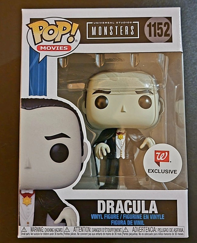 Funko Pop! Vinyl Universal Monsters Dracula Walgreens Exclusive #1152