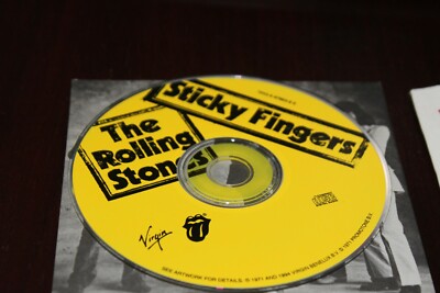 ROLLING STONES STICKY FINGERS Working Zipper LIMITED EDITION