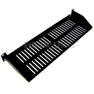 1 Space Cantilever Keyboard Server Data Rack Mount Shelf - 19'' 1U 8'' Deep Vented