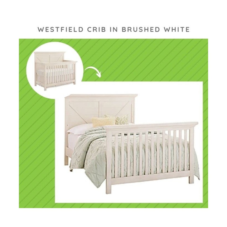 Babyletto Crib Conversion Kit - Full Size Bed Rails For Palma, Gelato & Sprout Cribs