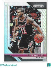 Dion Waiters 2018-19 Panini Prizm Silver Holo Prizm #166 Miami Heat SP