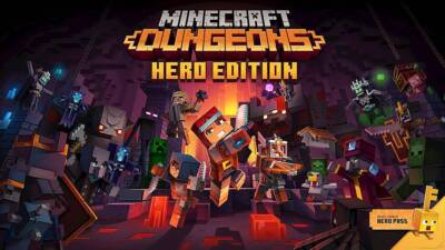 Minecraft Dungeons *HERO EDITION* (PS4) New