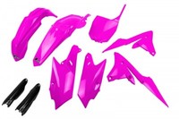 Set Plastics Motorradverkleidungen Full Yamaha YZF 250 2014 - 2018 450 2017 Pink