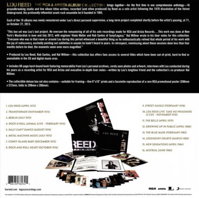 LOU REED - THE RCA & ARISTA ALBUM COLLECTION NEW CD