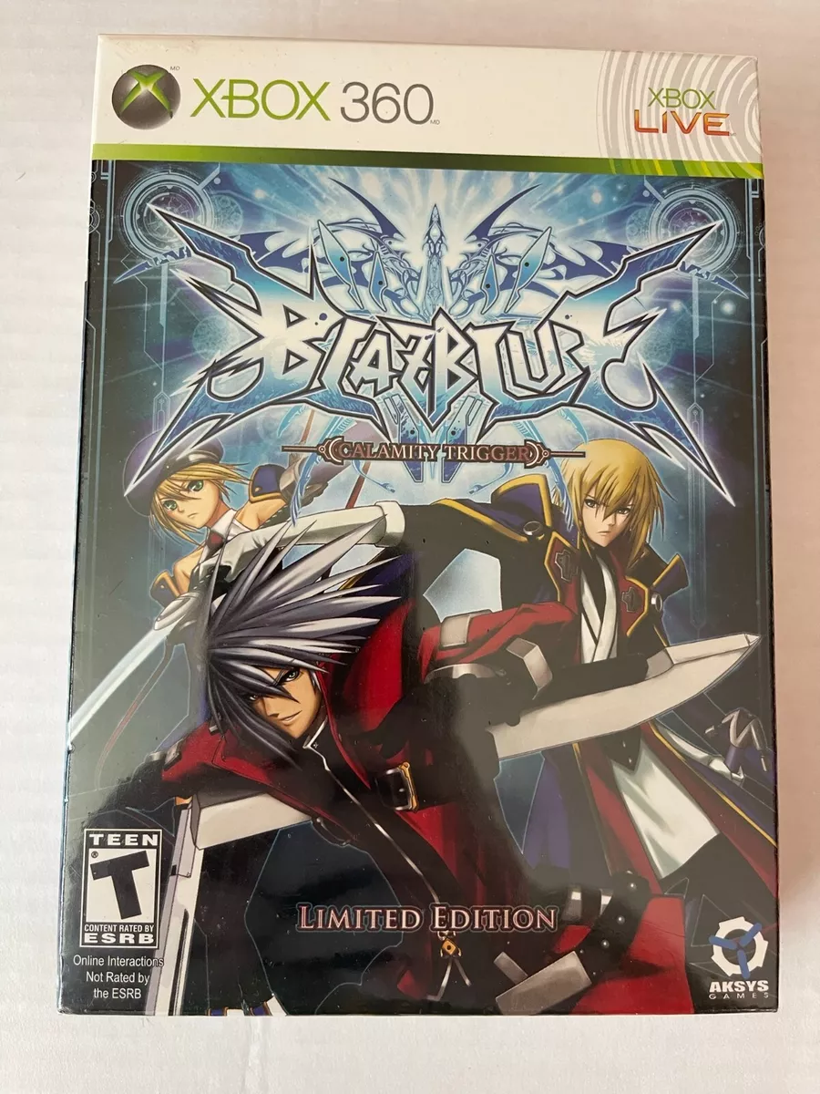 Jogo Blazblue Calamity Trigger - Limited Edition - Xbox 360