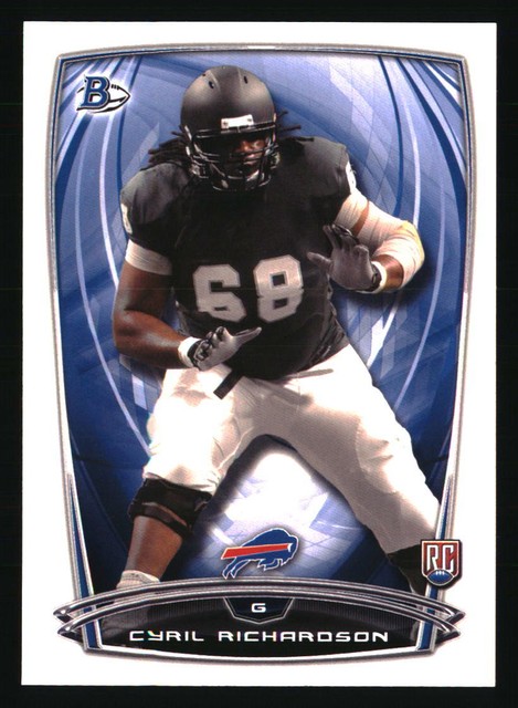Cyril Richardson 2014 Bowman #89 Fußballkarte
