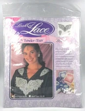 Tender Tees~Le' Garland LL-07~Look of Lace- Iron On Transfer Distlefink Designs