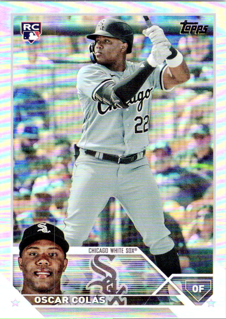2023 Topps Rainbow Foil #545 Oscar Colas RC Chicago Whte Sox