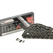 Black 420 Drive Chain 120 Links for Honda CRF150R 07-24 / Kawasaki KX80 KX85A
