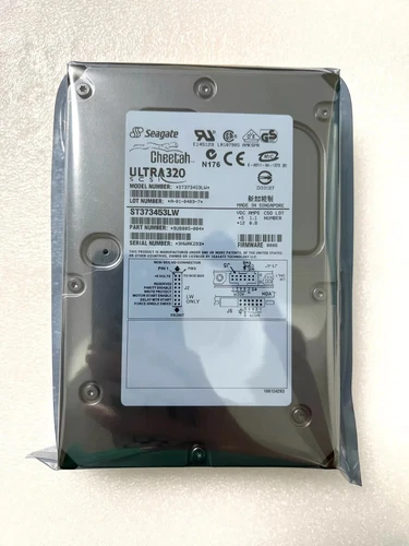 ST373453LW For Seagate Cheetah 15K.3 73.4 GB SCSI 68pin 3.5 in U320 Hard Drive - Picture 1 of 2