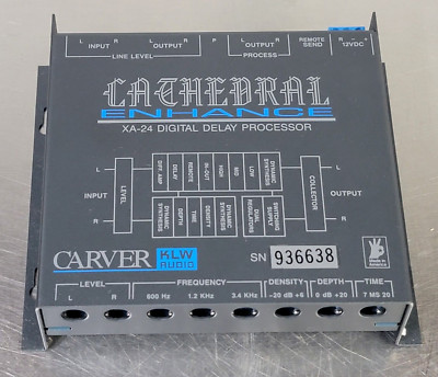 1 Brand New NOS Carver XA-24 Cathedral Digital Processor Delay