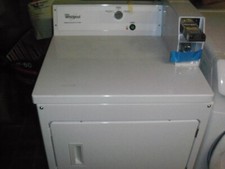 NEW WHIRLPOOL Coin Operated Electric Dryer WITH KEYS OUT BOX
