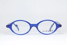 MARTINE SITBON 6204 PLB Original Vintage Eyeglasses Frame  Purple-Blue Oval