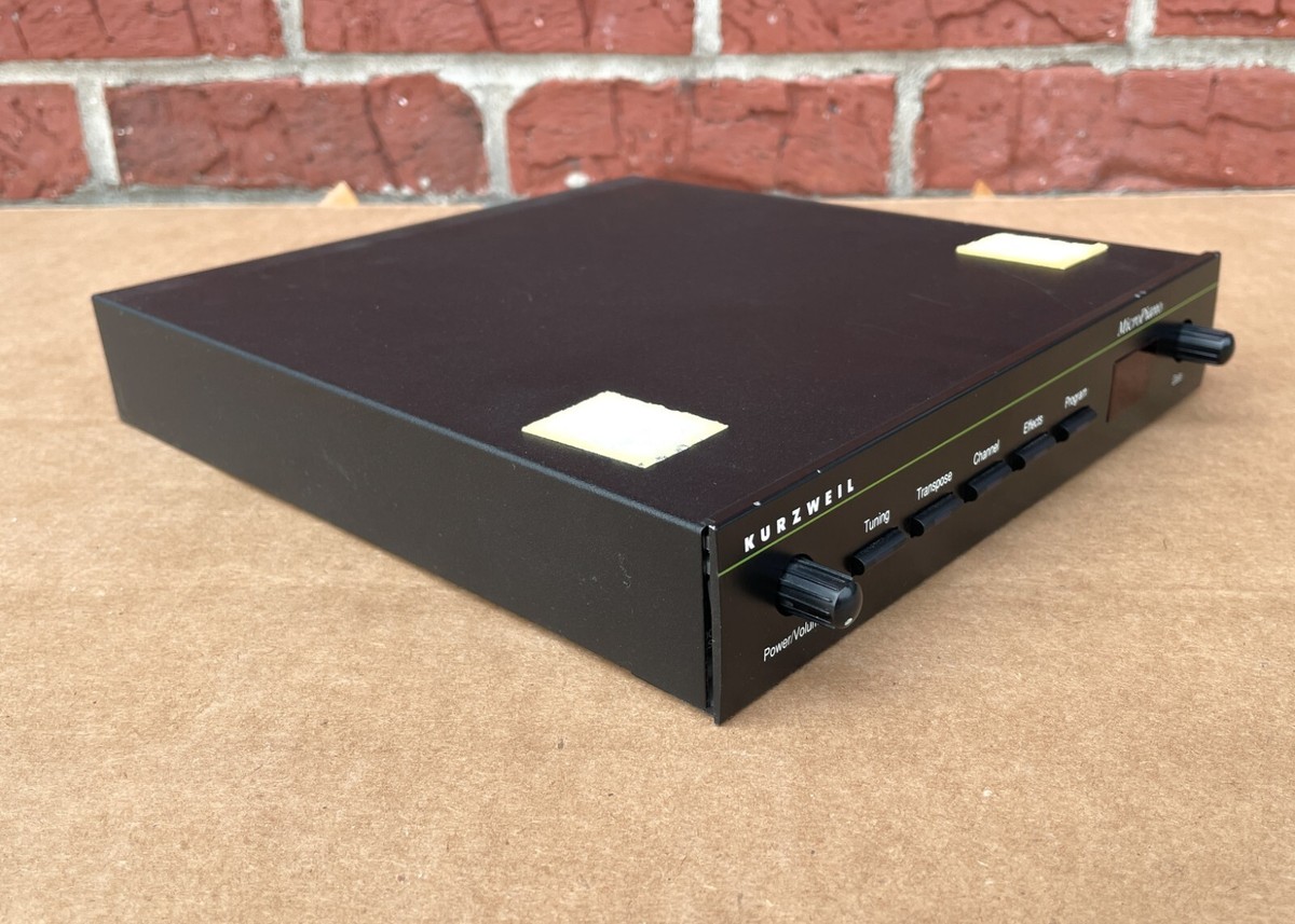 Kurzweil MicroPiano MIDI Sound Module vintage synthesizer as-is | eBay