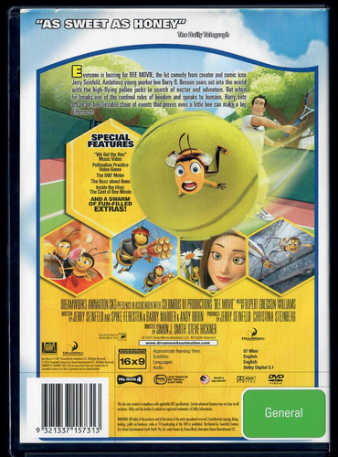 Bee Movie (2007) DVD - Picture 2 of 2