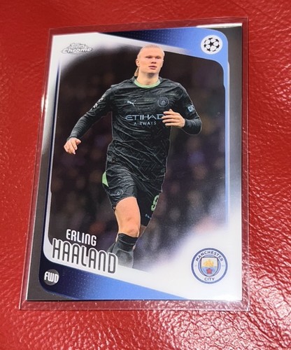 2026 Topps Chrome Premier League Erling Haaland Manchester City #181 FIFA