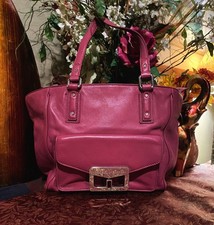 Marc by Marc Jacobs Bianca Hayley Tote in Fuchsia Purple Leather Shoulder Bag