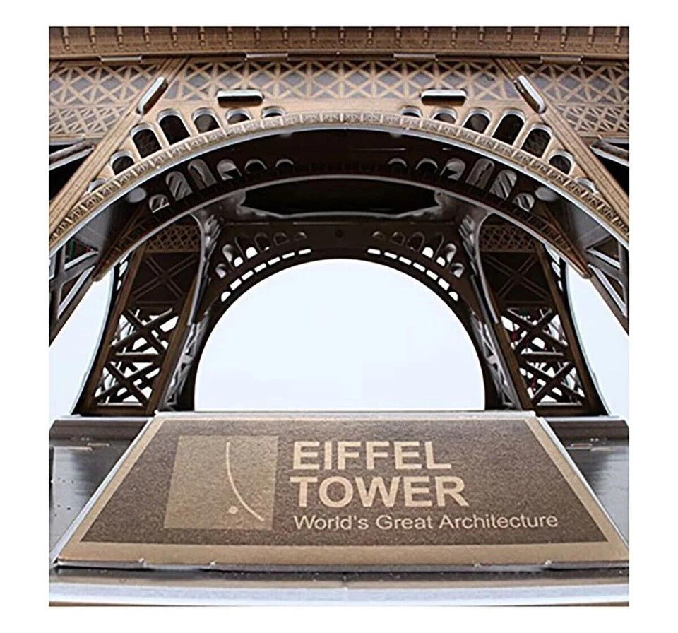 CubicFun 3D Puzzle Eiffel Tower Building Kits 82pcs. Model MC091h - Image 4 of 4