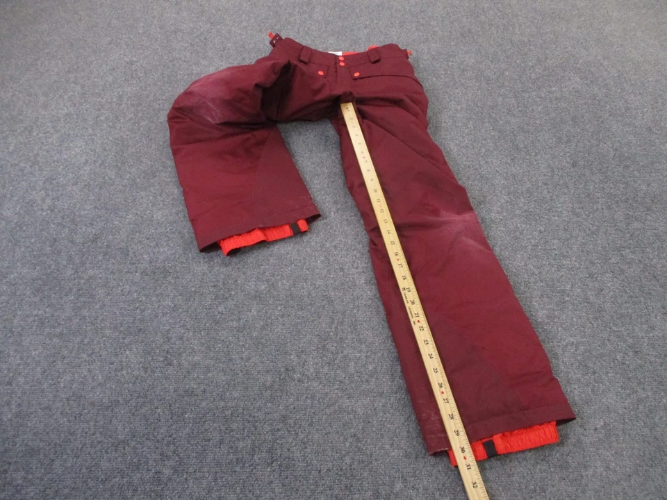 Vintage Patagonia Pants Girls XL 14 Red Puffer Outdoors Snowbelle Ski Hiking - Image 3 of 4