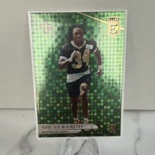 Panini Donruss Elite 2024 Kool-Aid McKinstry #195 Green Disco Rookie Saints