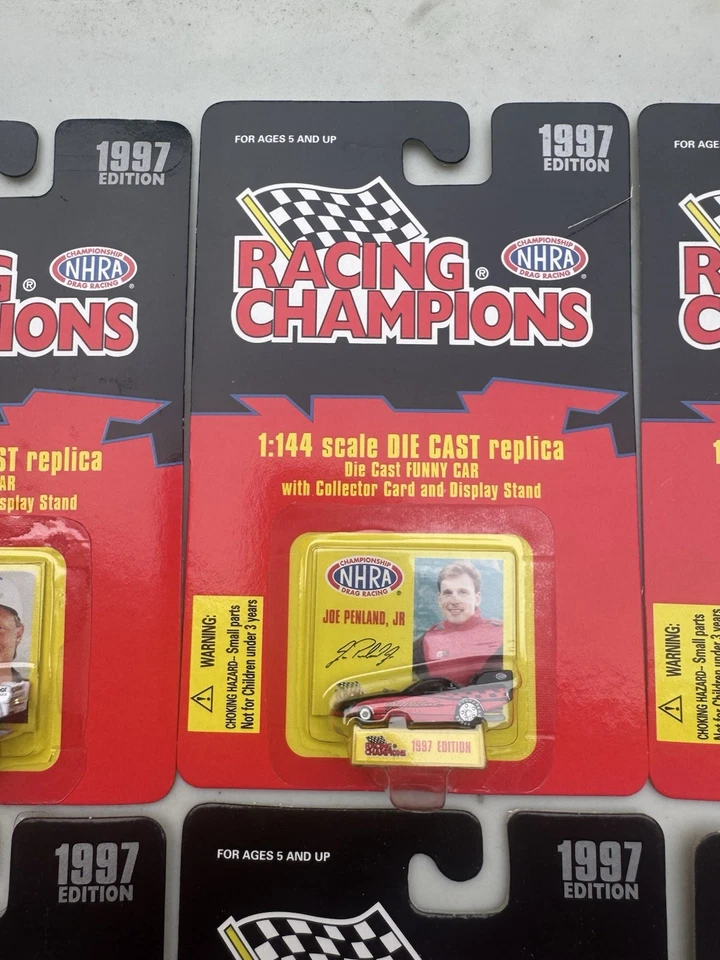 15 NIP 1997 Racing Champions 1:144 Scale Diecast NHRA Drag Racing Pro Stock Cars - Image 4 of 4