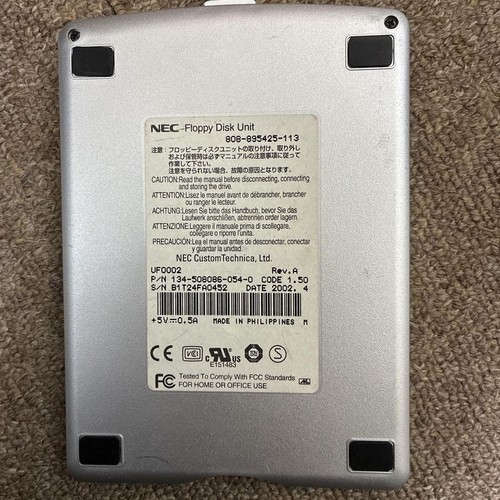 NEC UF0002 Floppy Disk Drive - Afbeelding 2 van 3