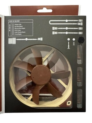 Noctua NF-S12A FLX 120mm Premium Quiet Computer Case Cooling Fan New