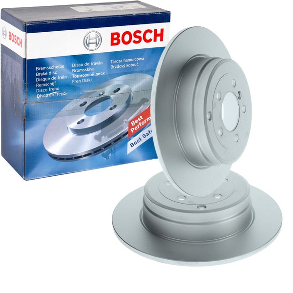 2X Bosch Bremsscheiben 354Mm Voll Hinten Passend FüR Land Rover Range | 0 986 47-image