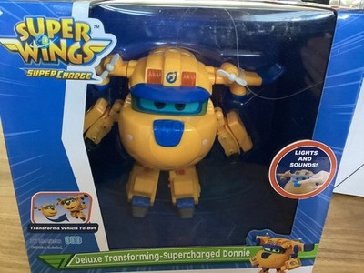 Super Wings Donnie Deluxe Transforming Supercharged
