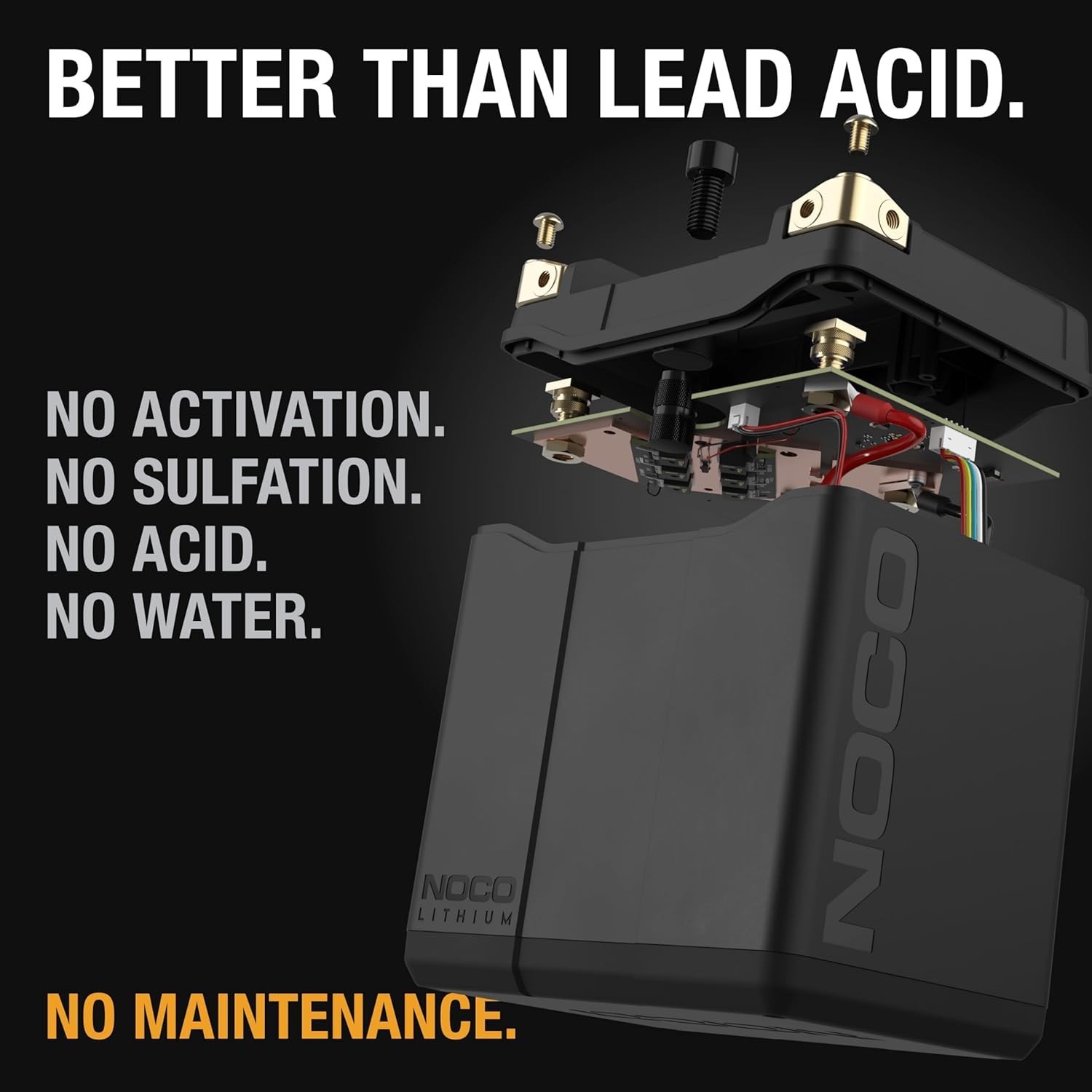 NOCO Lithium NLP30 Group 30 700A 12V 8Ah Lithium Powersport Battery