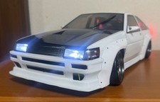 Yokomo AE86 Levin TRDN2 RC Car Body Only with Real 3D Decals Drift Model