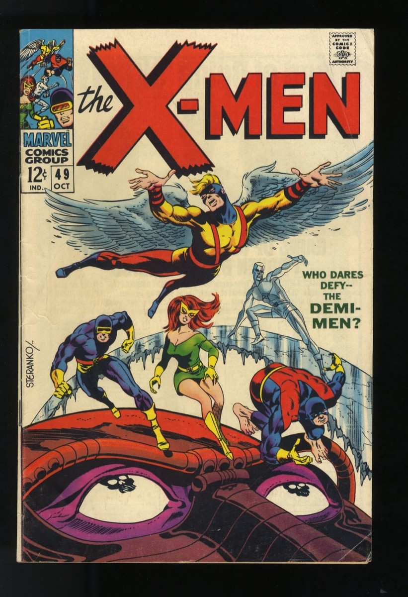 X-Men #49 FN- 5.5 1st Appearance Polaris/Mesmero! Lorna Dane