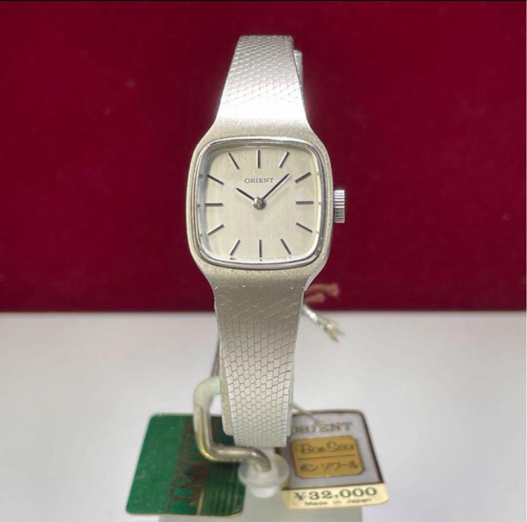 デッドストック 70s ORIENT Bon Soir 手巻 日本製 腕時計 デッドストック 70s ORIENT Bon Soir 手巻 日本製 腕時計 - メルカリ