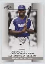2018 Leaf Metal Perfect Game All-American Classic Day Mahki Backstrom #5 1lq2