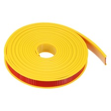 Edge Banding 20mm x 6M Flexible TPE Self Adhesive U-Shape Veneer Tape Yellow