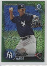 2016 Bowman Chrome Prospects Green Shimmer Refractor 66/99 Tyler Wade 0a4s