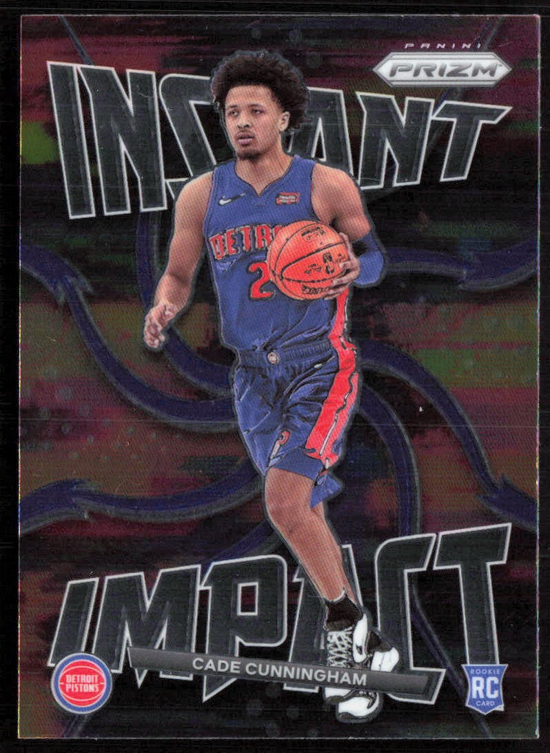 2021-22 Prizm Cade Cunningham Rookie Instant Impact