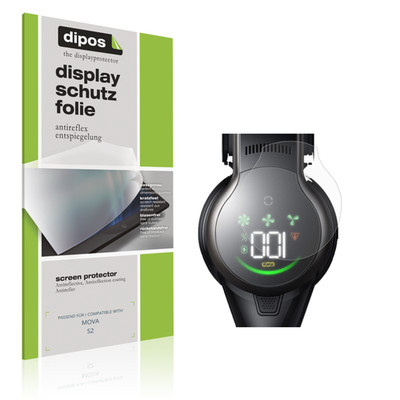 2x Schutzfolie matt für MOVA S2 Displayschutzfolie Folie Display Schutz dipos
