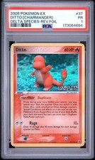 2005 POKEMON EX DELTA SPECIES #37 DITTO [CHARMANDER]-REVERSE FOIL PSA 1 on eBay
