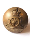 Original WW2 Royal Artillery KC Brass Button 24mm By Jennens