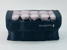 Remington Compact Ceramic Dual Voltage Hot Rollers 10-Piece Set 1"  1.25" New O