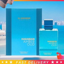 Al Haramain Unisex Amber Oud Aqua Dubai Extrait de Parfum Spray 2 oz / 60 ml