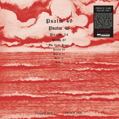 Prince Far I Psalms for I (Vinyl) 12'' Album