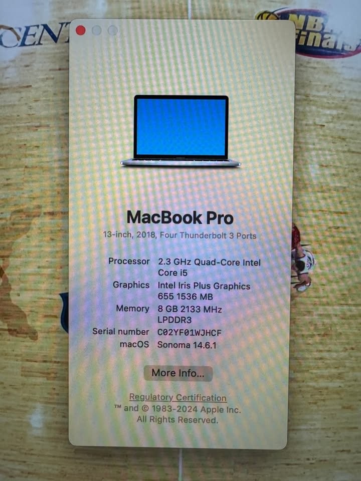 GREATCONDITIONMacbookPro13inchRetinaDisplaywithTouchBar-512GBSSD