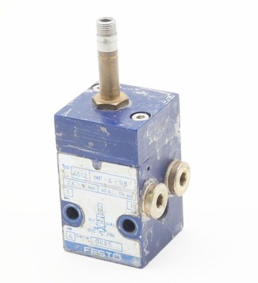 Festo 4612 MF-4-1/8 2.8...8 bar Magnetventil / Solenoid valve -used- 