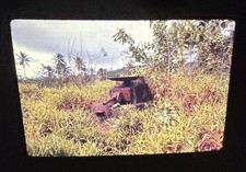 Japanese Type 95 Ha-Go Light Tank Guam Relic Ektachrome 35mm Transparency Slide