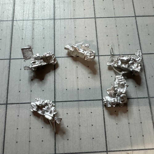 Epic 40K Space Marine Bikes and Attack Bikes Metal, OOP Warhammer Armageddon - Picture 2 of 2