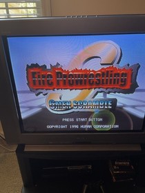 Fire Prowrestling S ~6Men Scramble~ Sega Saturn  Japan Import Disc Only Tested!