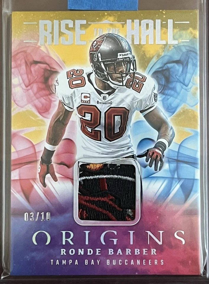 Panini Origins Rise to The Hall 2025 | Ronde Barber 3/10 - ¡Parche enfermo! Foto 3 de 4
